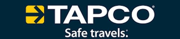TAPCO: Safe travels logo
